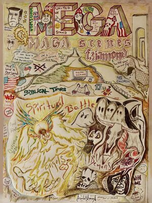 cover image of MEGA MAGAscenes